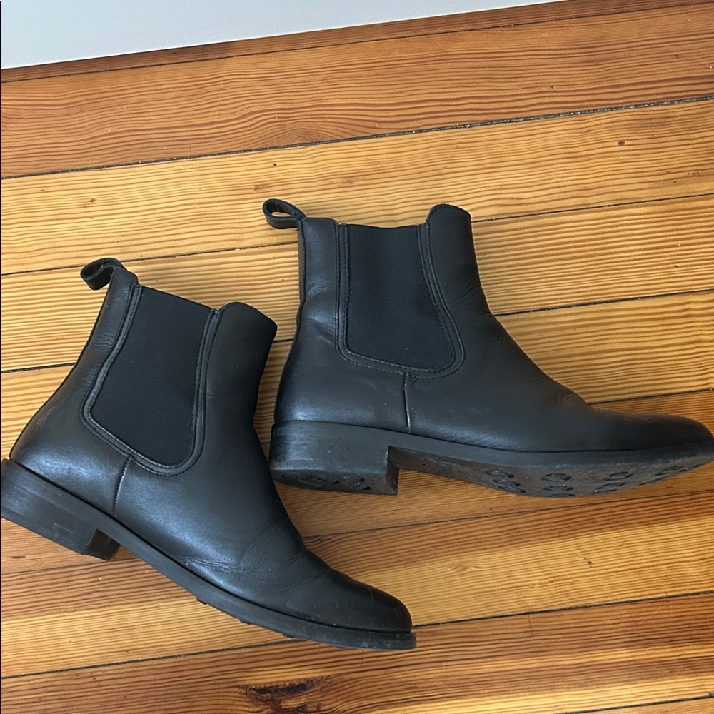 Thursday Black Chelsea Boots